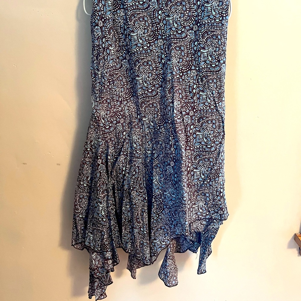 Fun printed skirt.